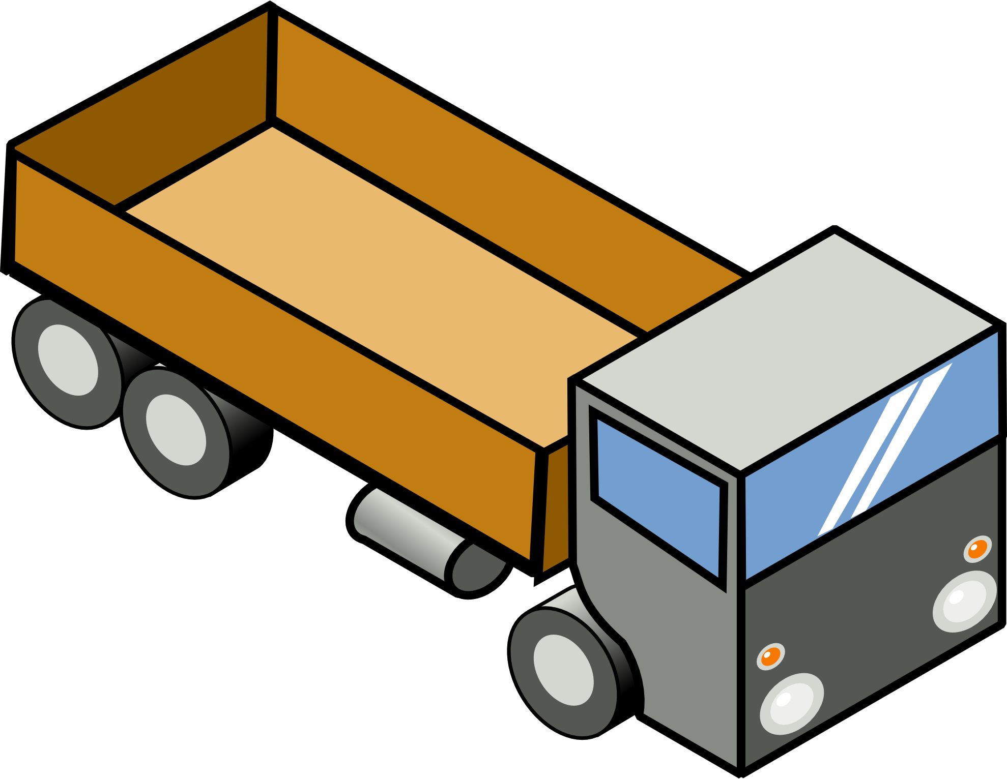 Truck, Trailer, Automobile - Truck Clip Art (439x340), Png Download