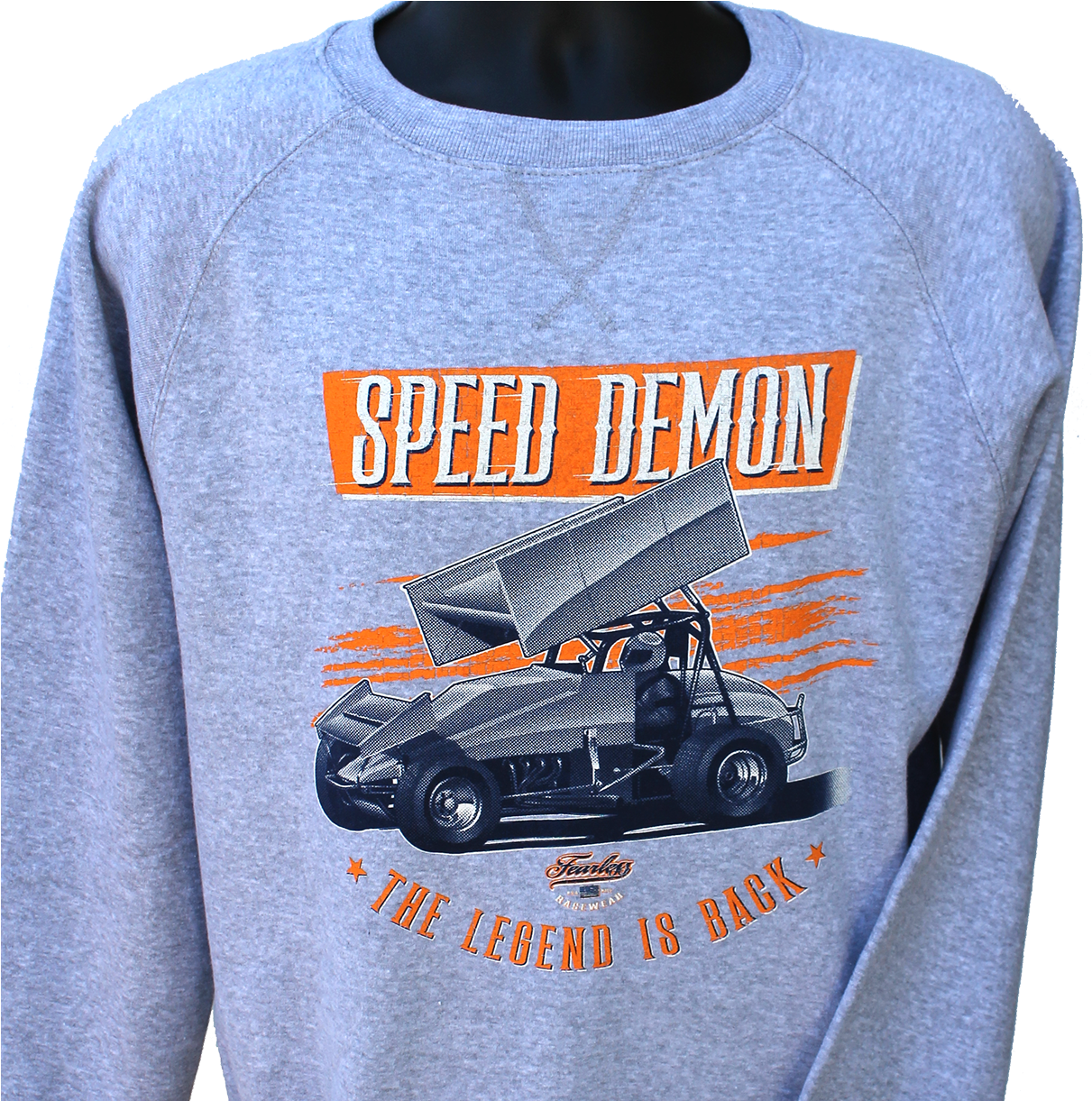 Vintage Sprint Speed Demon/ Hoodie, Crew, Long Sleeve - Speed Demon (1220x1220), Png Download