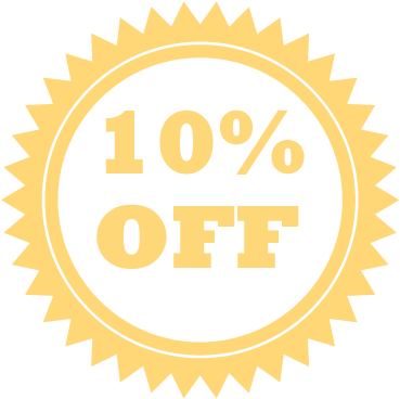 Get 10% Off Each Bottle - Off (400x400), Png Download
