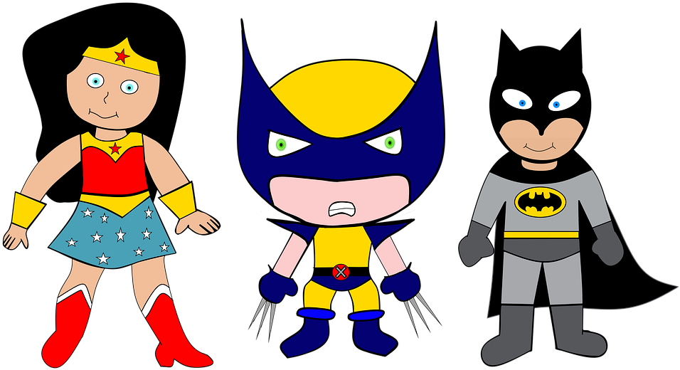 Recent Posts - Superhero Days Of The Week (960x559), Png Download