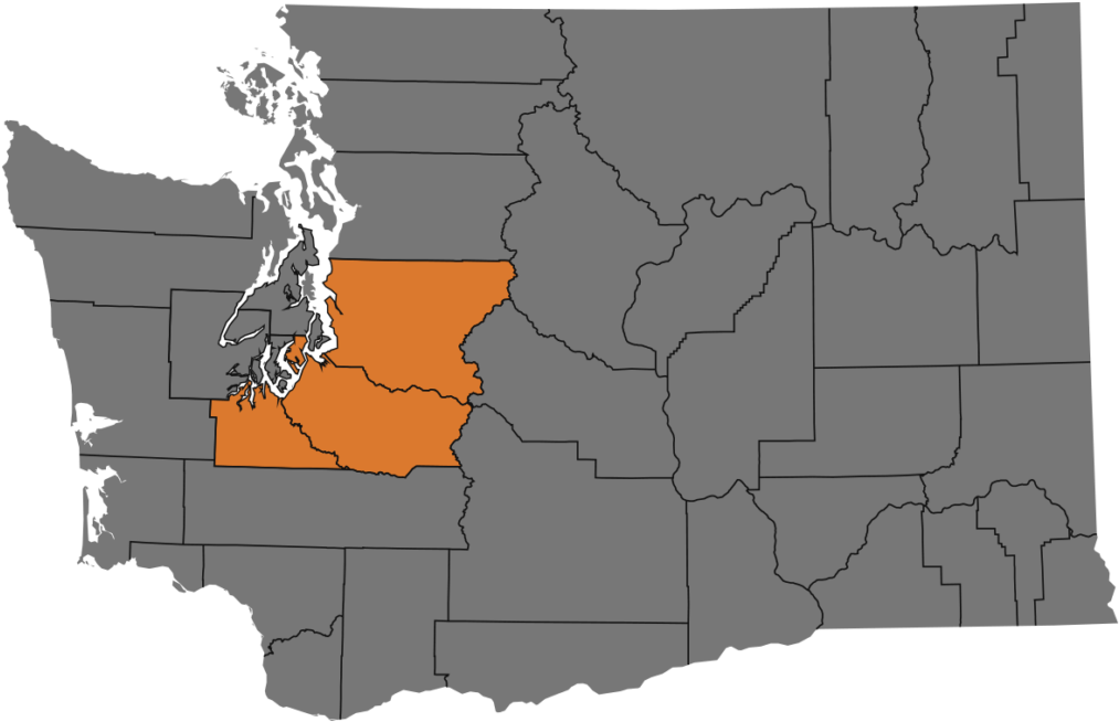 Rambo Total Pest Control Territory Map - Washington State Legislature Logo (1024x663), Png Download