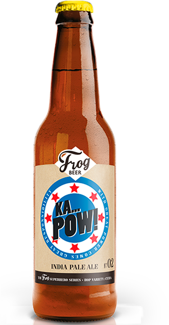 Kapow - Frogbeer (390x635), Png Download