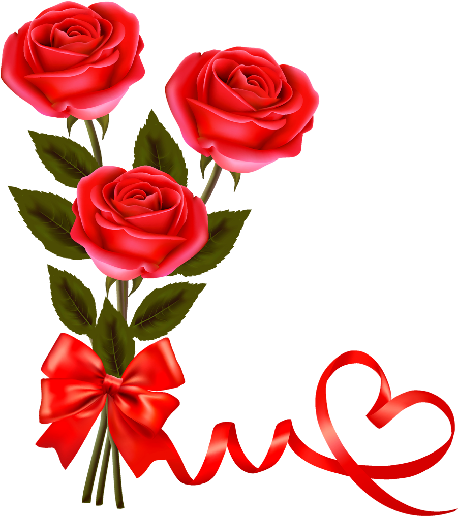 Image - Love Red Roses Png (1006x1184), Png Download