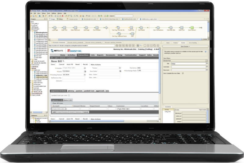 Software Robots Inregelen Met Rpa Automatiserings- - Laptop (800x537), Png Download