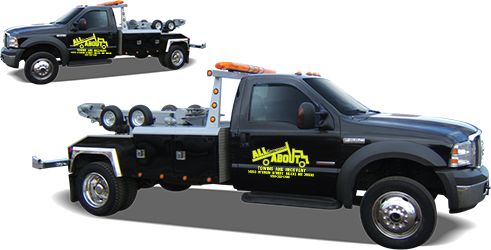 The Very Best In Customer Service Try Us - Towing Truck (491x250), Png Download