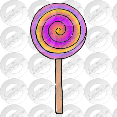 Lollipop Clipart Outline - Clip Art (380x380), Png Download