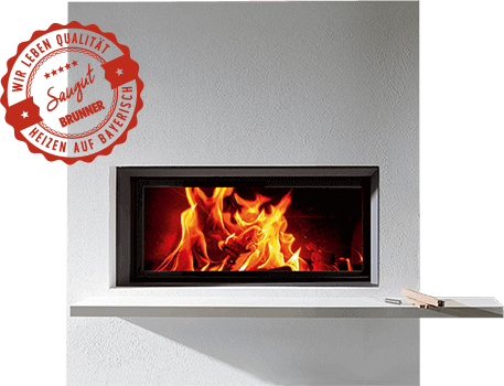 Kamine Flach Header Siegel Freisteller - Bef Home Kamineinsatz Bef Trend 8 (457x350), Png Download