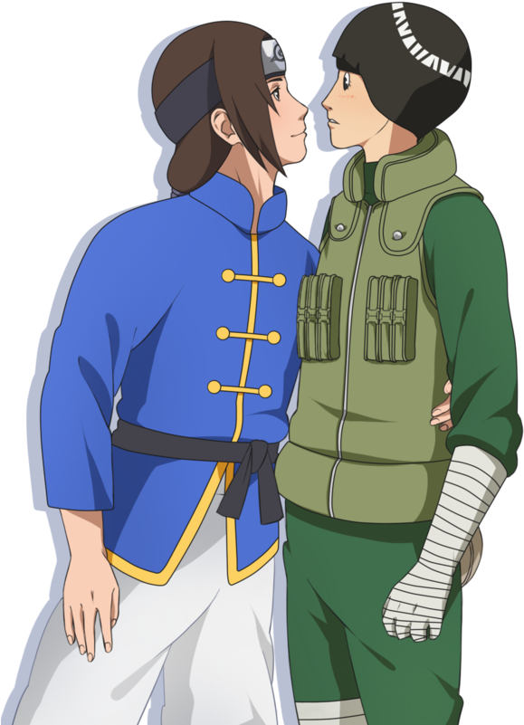 View Fullsize Rock Lee No Seishun Full-power Ninden - Rock Lee & His Ninja Pals (600x924), Png Download