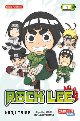 Rock Lee - Rock Lee Prodezze Di Un Giovane Ninja (400x400), Png Download