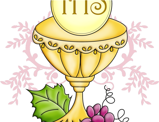 Grapes Clipart First Communion - First Holy Communion Symbols Png (640x480), Png Download