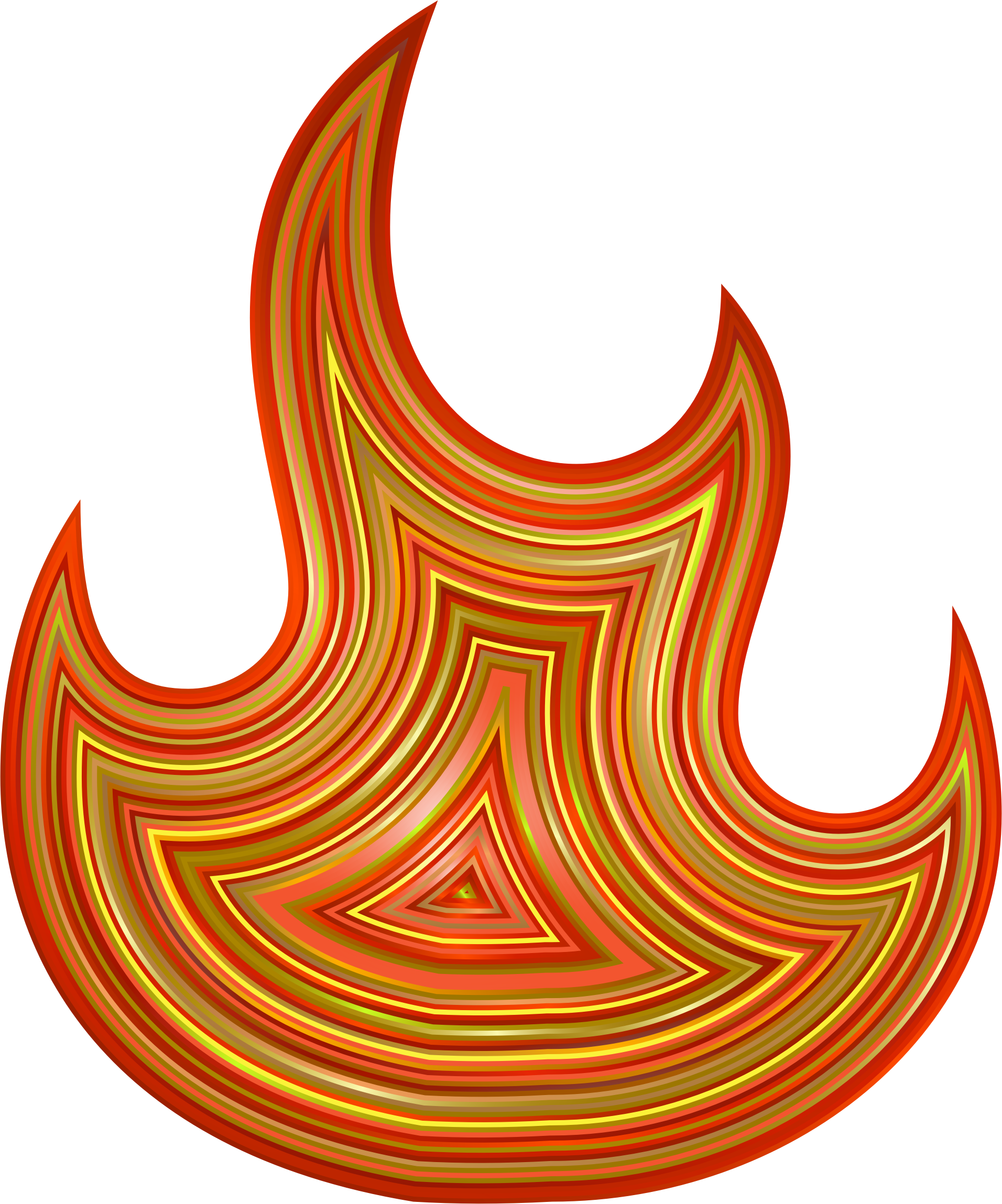 This Free Icons Png Design Of Prismatic Fire (1912x2298), Png Download