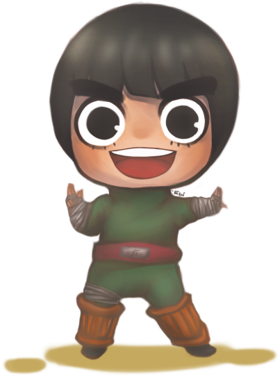 Naruto The Last Rock Lee Download - Figurine (500x583), Png Download