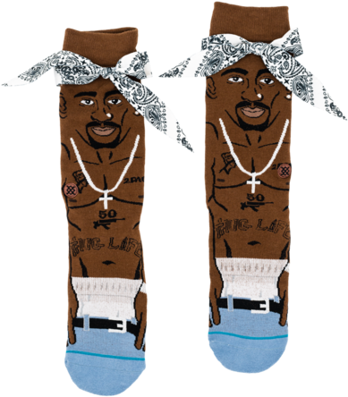 2pac Socks - 2pac Socks Bandana (480x480), Png Download