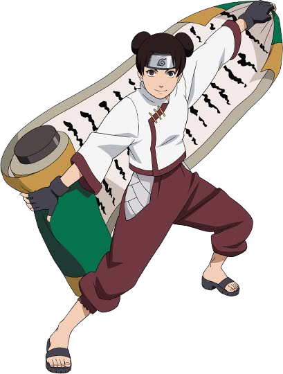No Caption Provided - Ten Ten Shippuden (409x540), Png Download