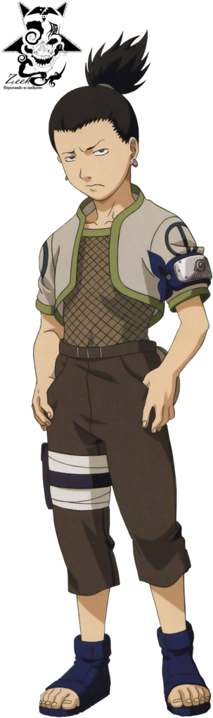 Rock Lee, Hyuga Neji, Tenten - Shikamaru Niño Png (320x1024), Png Download