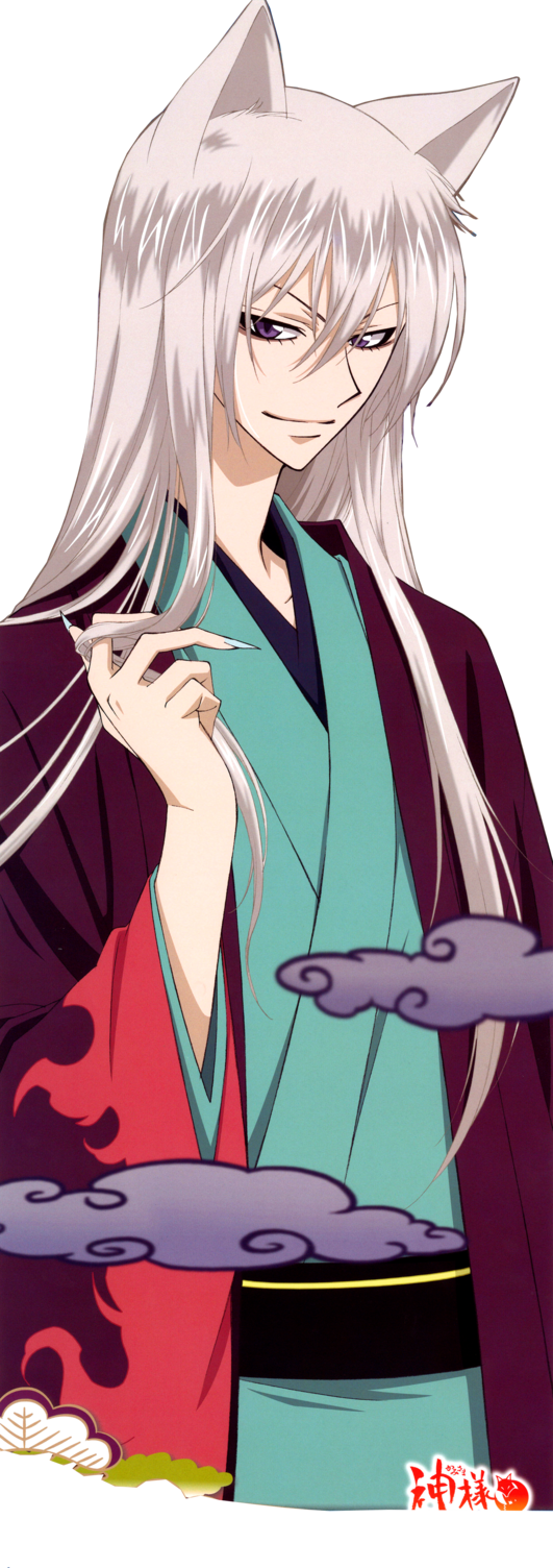 Does Tomoe Look And Act Like Sesshomaru , Or Is It - Kamisama Kiss Tomoe Long Hair (531x1504), Png Download