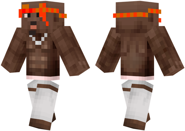 Tupac Shakur - Minecraft Tupac Skin (804x576), Png Download