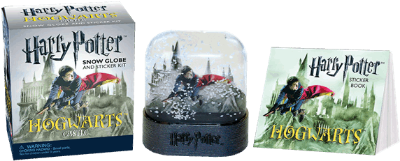 Hogwarts Castle Snow Globe And Sticker Kit - Harry Potter Hogwarts Castle Snow Globe And Sticker (600x600), Png Download
