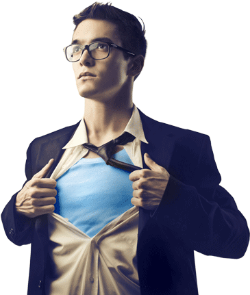 Super Office Worker L4 - Super Angular (477x450), Png Download