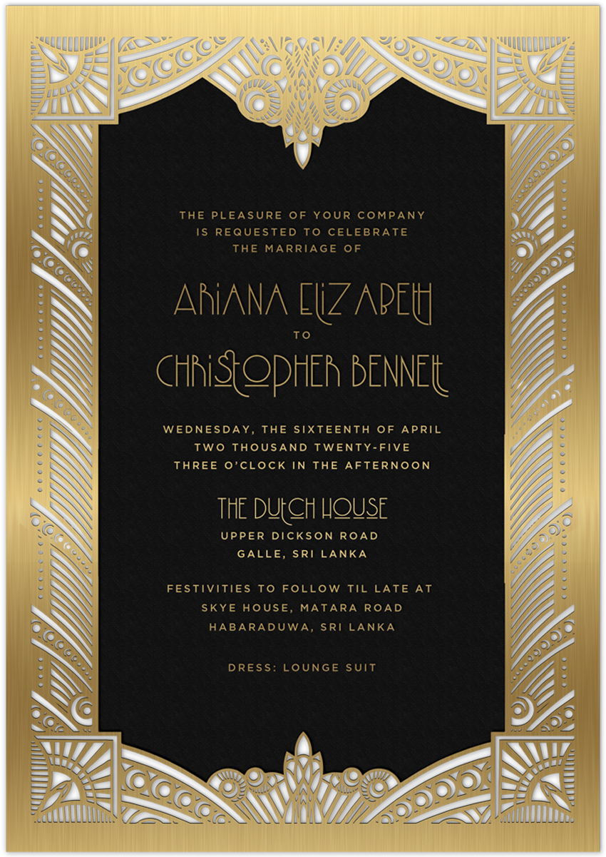 Deco Invitation - Commemorative Plaque (1200x1200), Png Download