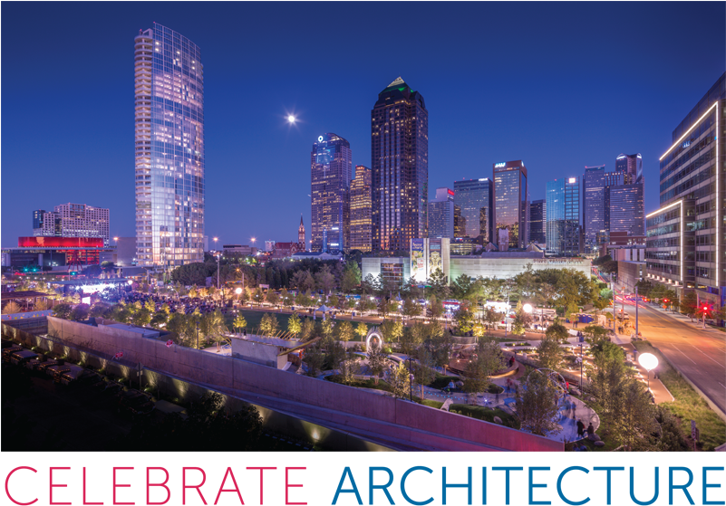 Please Join Aia Dallas On March 6, 2014 For Celebrate - Skyscraper (800x569), Png Download