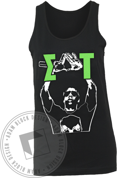 Sigma Delta Tau Jay Z Tank - Active Tank (464x585), Png Download