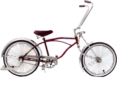 Lowrider Kolo Psd - Lowrider Bikes (400x311), Png Download