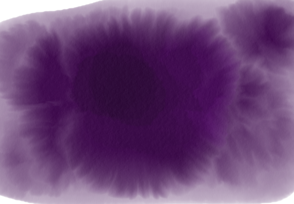 Purple Ink (1000x694), Png Download