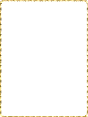 Gold Border - Symmetry (304x404), Png Download
