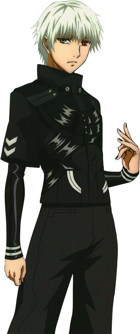 Clipart Kaneki Transparent Renders - Tokyo Ghoul .png (530x1198), Png Download