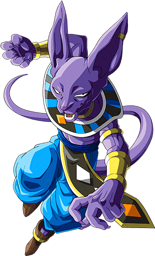 Beerus - Beerus Dokkan Battle (426x568), Png Download