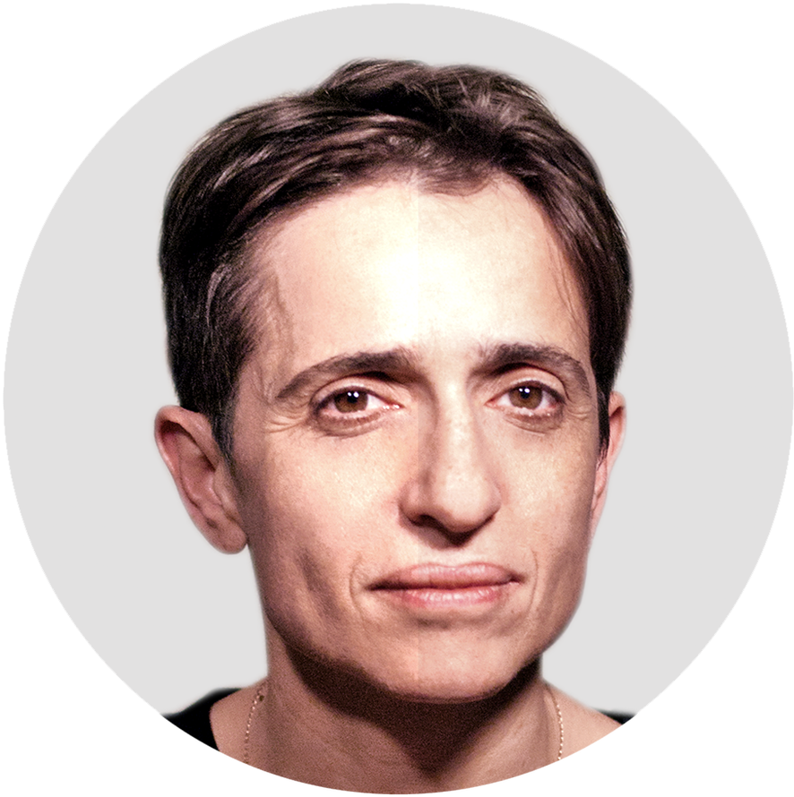 Masha Gessen Before After (1600x900), Png Download