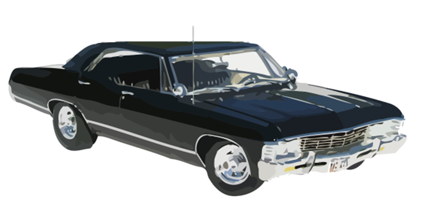 The By Wibsies On - 1967 Chevy Impala Png (900x450), Png Download