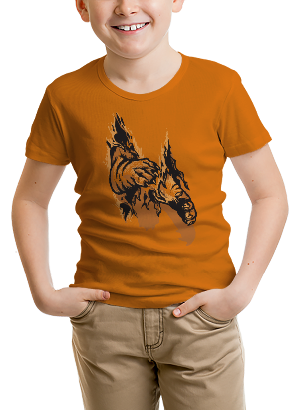 1, Shirt - T Shirt Kids Mockup Psd Free Download (600x823), Png Download