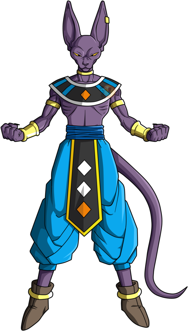 Beerus By Facudibuja - Dragon Ball Lord Virus (709x1126), Png Download