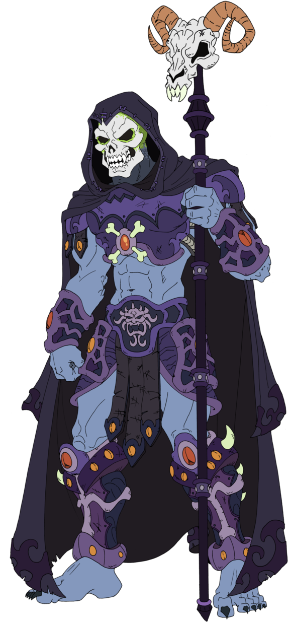 Skeletor - Skeletor Png Transparent (628x1272), Png Download