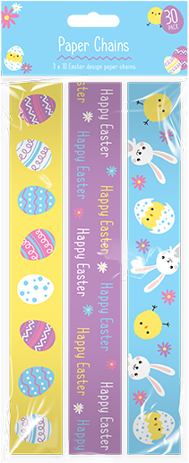 Easter Paper Chains - Banner (800x620), Png Download