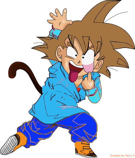 Goku (444x520), Png Download
