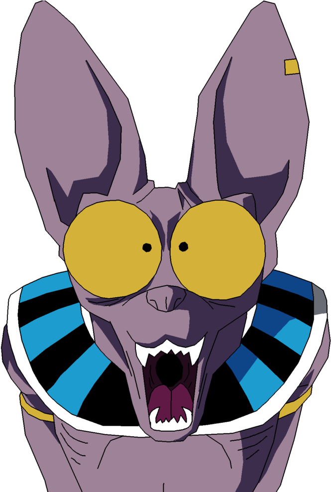 Beerus, The Scaredy Cat By Starwars888 On Deviantart - Dbs Cap 87 (809x987), Png Download