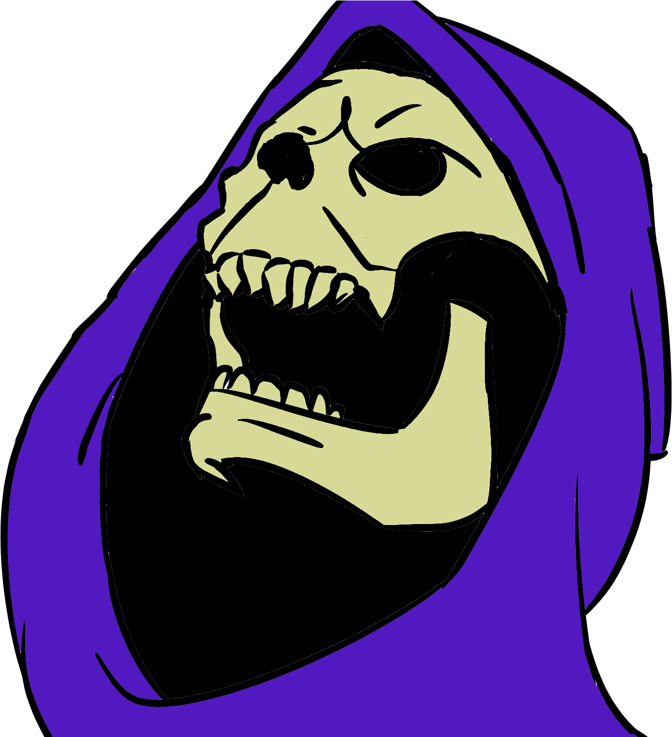 Skeletor - Thumb - - Portable Network Graphics (1463x1463), Png Download