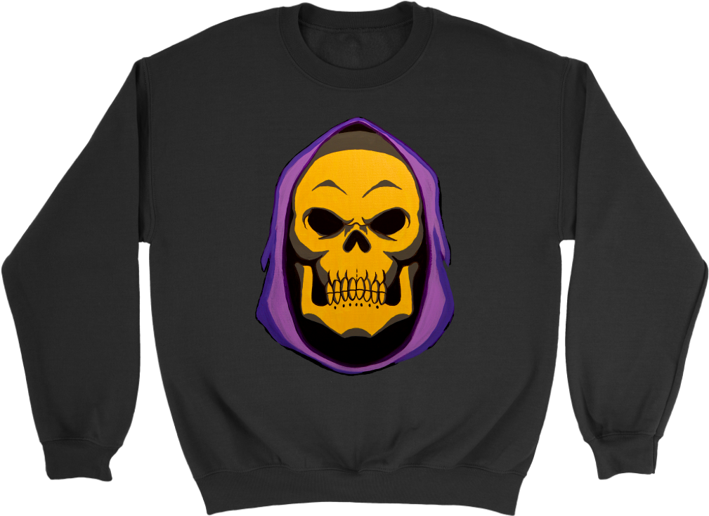 Skeletor From 80s He-man • Original Design By Joel - Golden Misfits Shirt (1024x1024), Png Download
