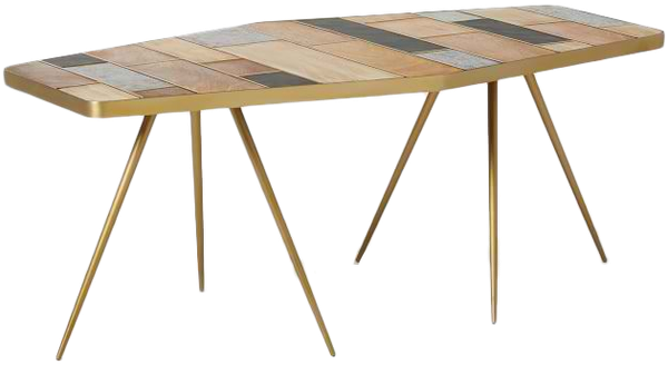 Roar Rabbit Patchwork Coffee Table (600x328), Png Download