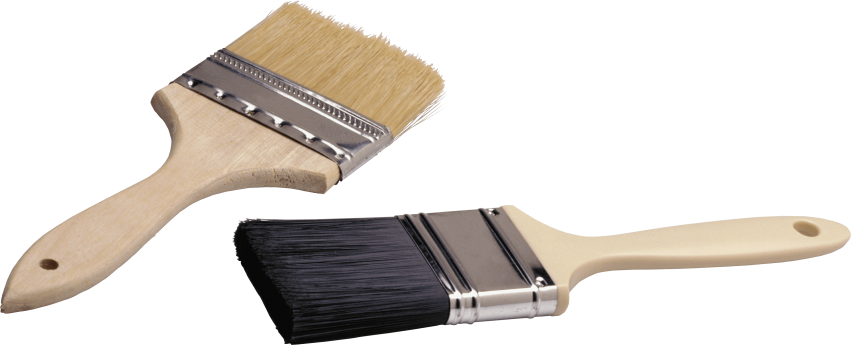 Free Png Paint Brush Png Images Transparent - قلم مو Png (851x345), Png Download