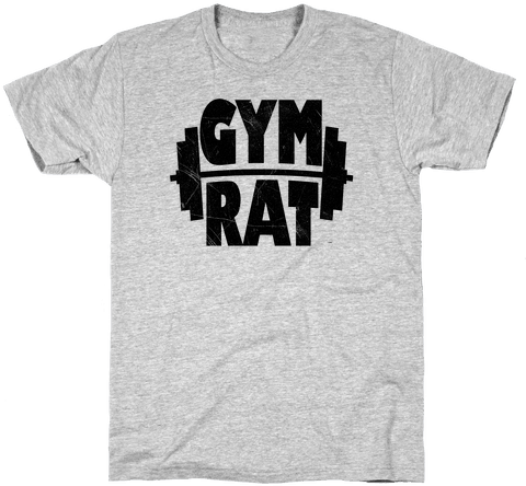 Gym Rat Crop Top Mens T-shirt - Sorry I Can't, I Have A Dog T-shirt: Funny T-shirt (484x484), Png Download