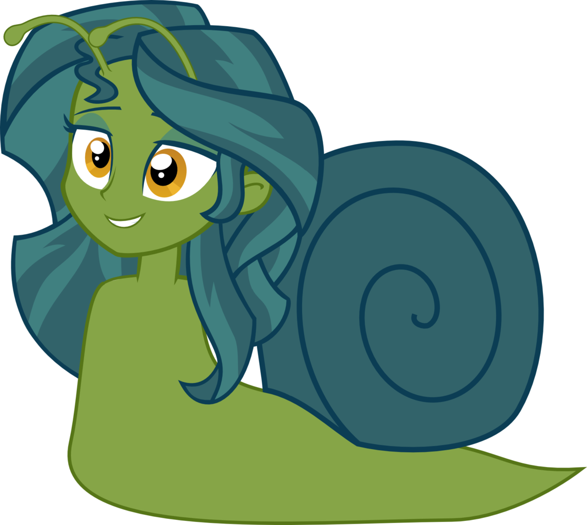 Alternate Color Palette, Antennae, Badumsquish Approved, - Snail Pony (1146x1024), Png Download