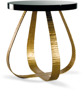 Porta Romana Fig Side Table (500x500), Png Download