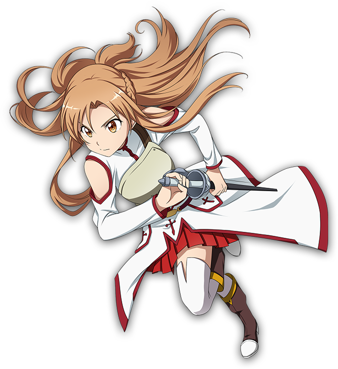 Sword Art Online Character Png (708x757), Png Download