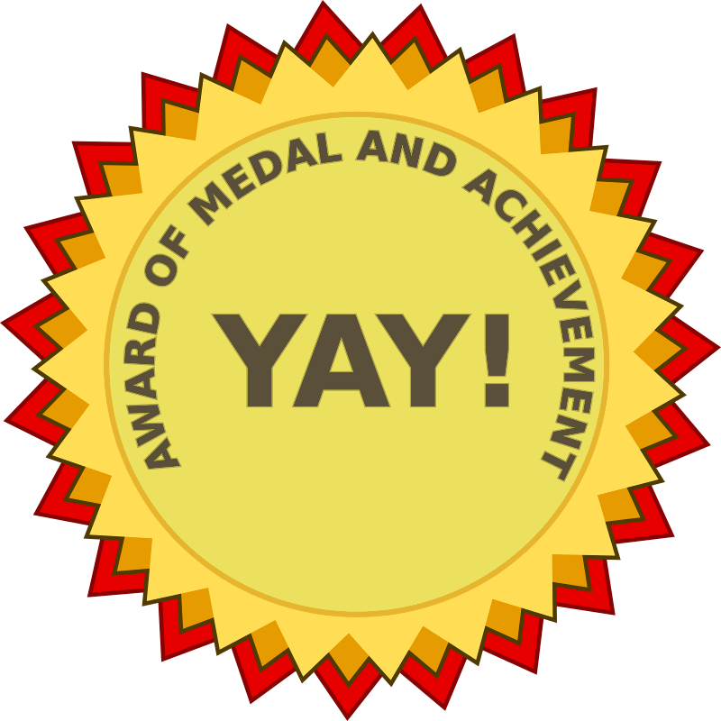 Medals And Achievement Awards Path Text - Medal Of Achievement (800x800), Png Download