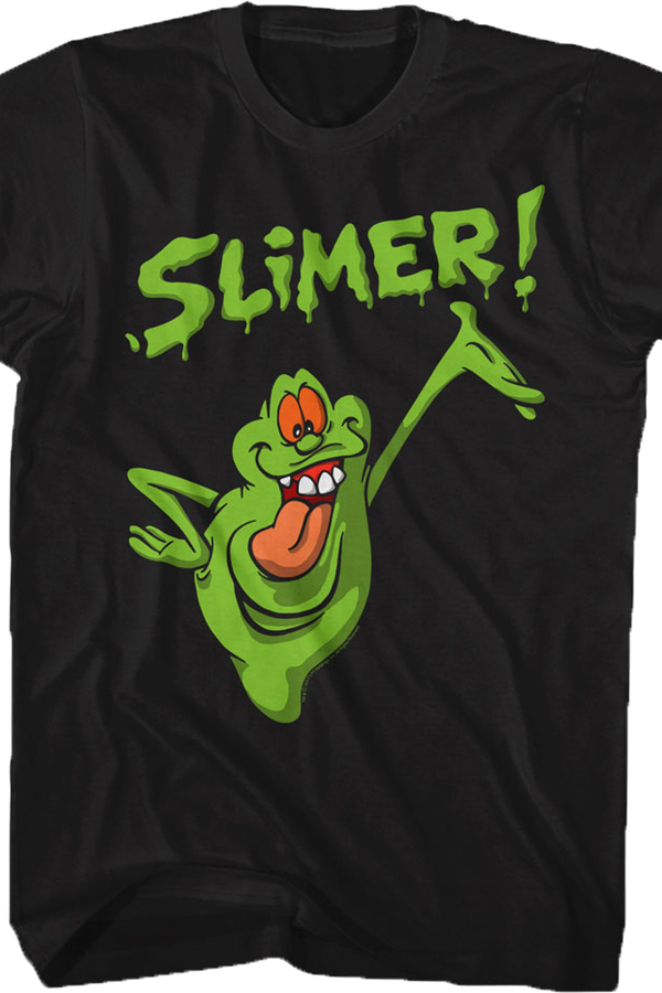 Image Result For Ghostbuster Green - Slimer Ghostbusters Tshirt (600x900), Png Download