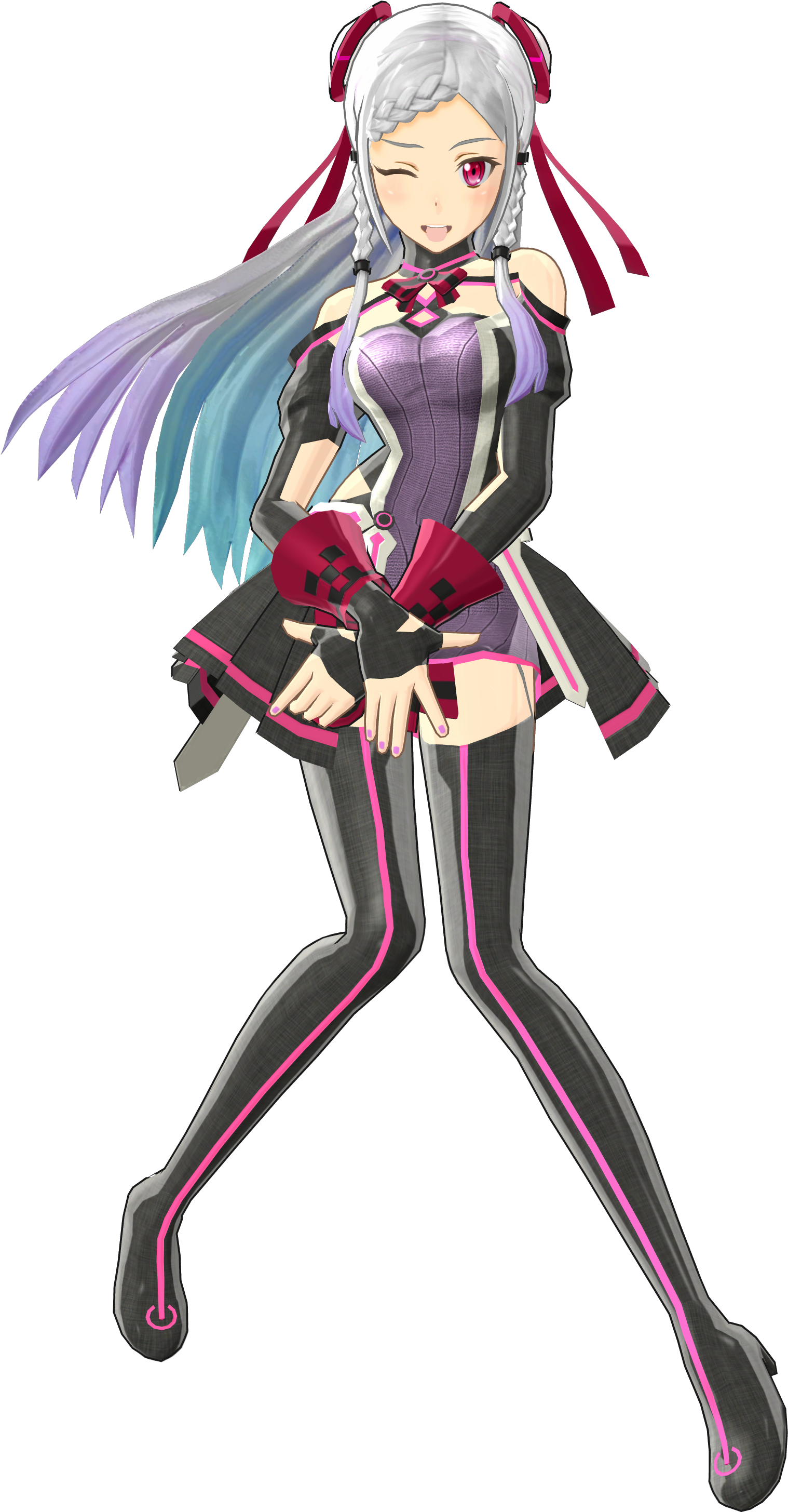 Sword Art Online Fatal Bullet Transparent Image - 刀劍 神域 優 娜 (3072x3072), Png Download
